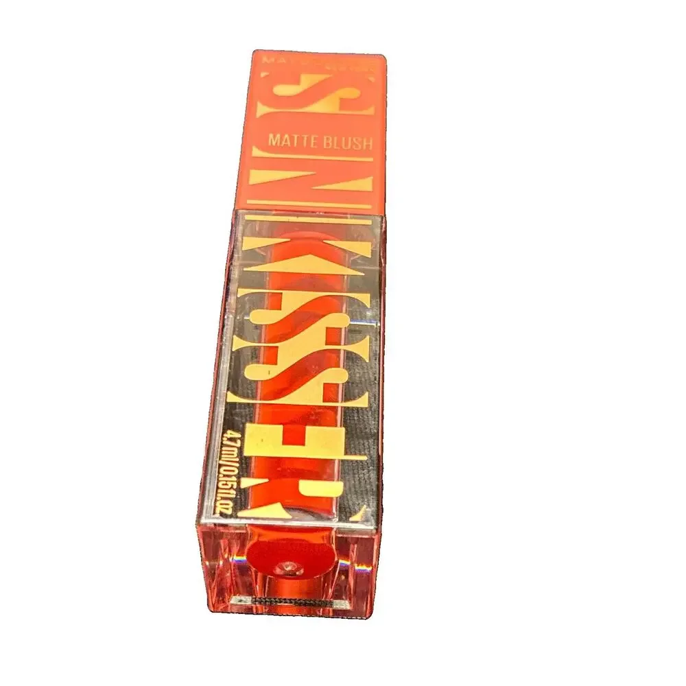 3 Pack- Maybelline New York Sunkisser Matte Blush 35 Spritzy Orange 4.7ml/0.15oz